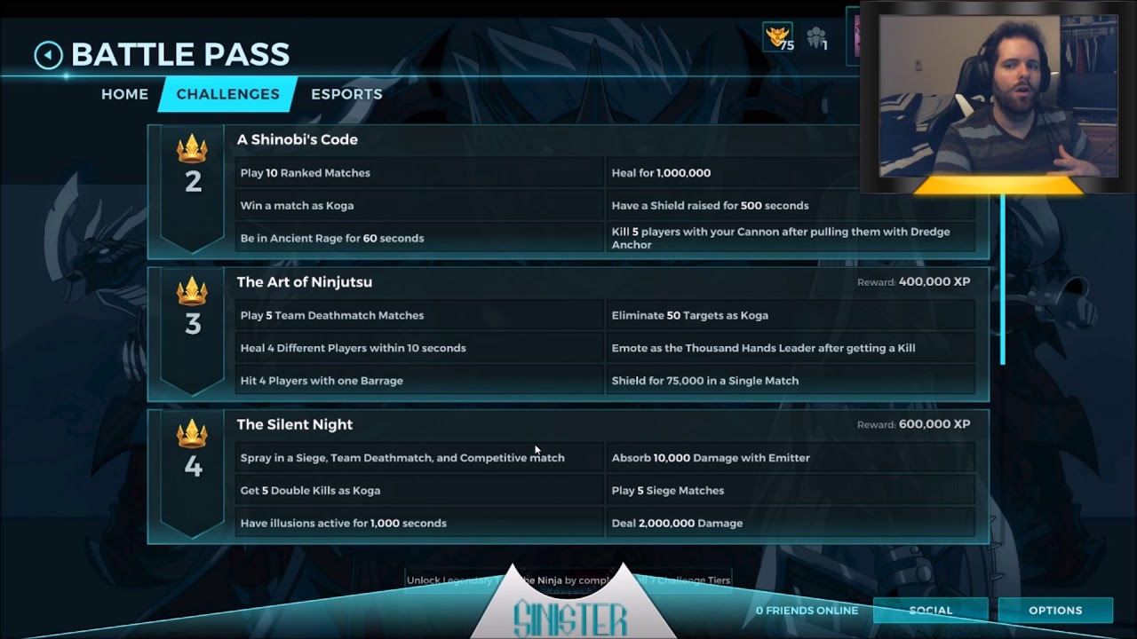 Paladins: All Challenges for the new Battlepass!
