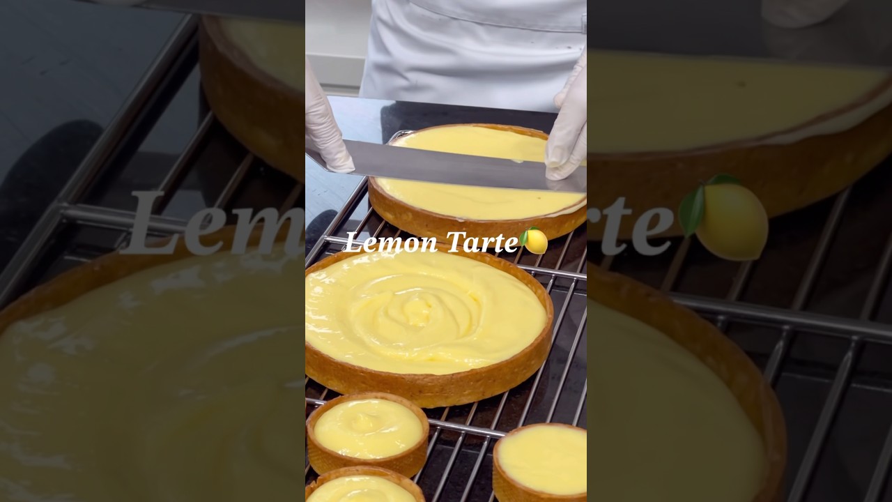 🍋상큼폭발! 레몬타르트 만들기 30초 요약🍋