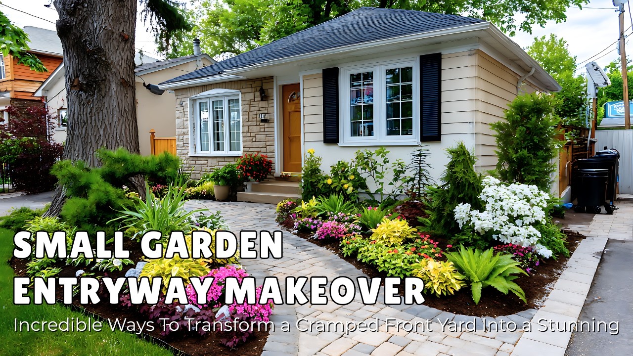🏡 Small Front Garden Makeover Stunning Entryway Ideas to Boost Curb Appeal