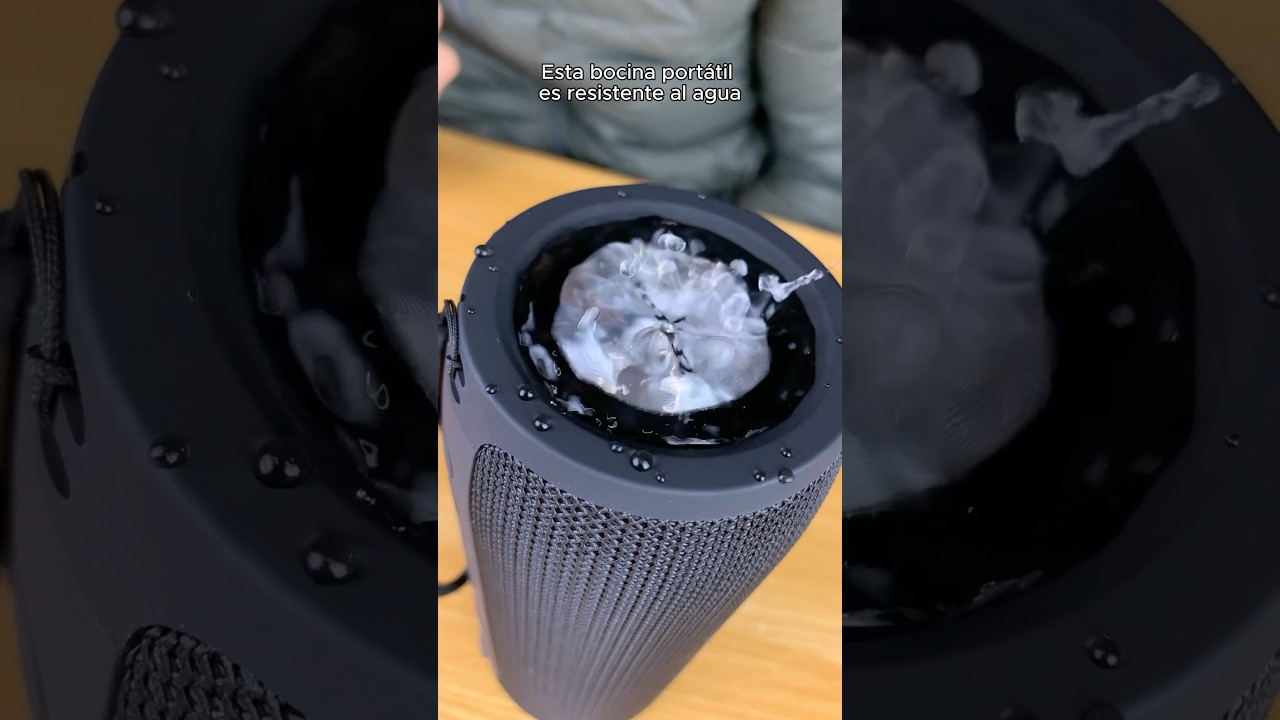 LA BOCINA PERFECTA PRUEBA DE AGUA💧#bocina #bocinabluetooth #bocinaportatil #bocinaresistentealagua