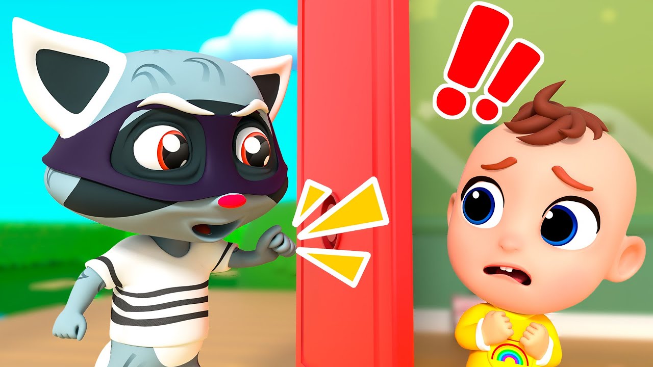 Ding Dong, Who&rsquo;s There (Safety tips) | Knock Knock! | Nursery Rhymes & Kids Songs | Tinytots