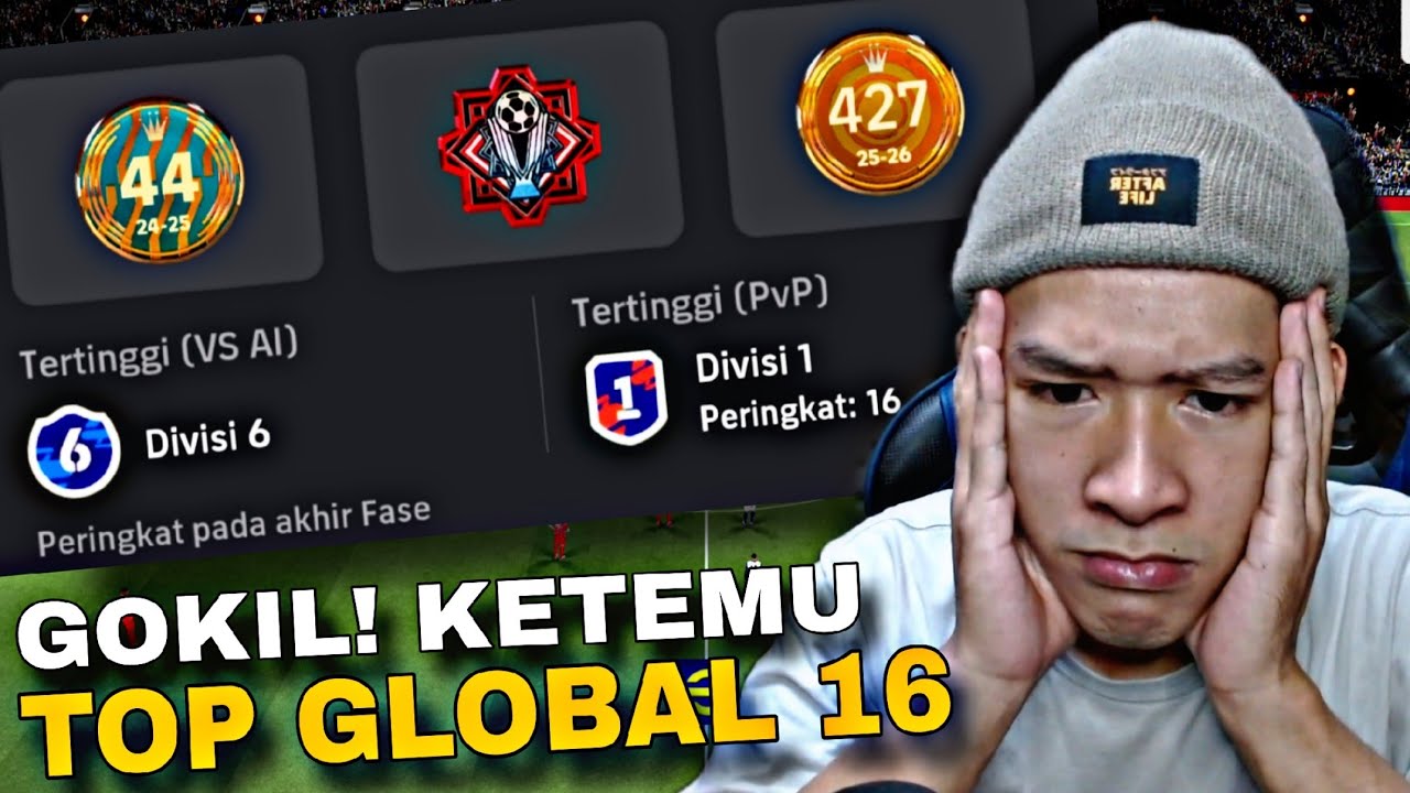 GOKIL! KETEMU TOP GLOBAL 16! LENCANA 30 WS! NGERI BGT! eFootball 2026 Mobile