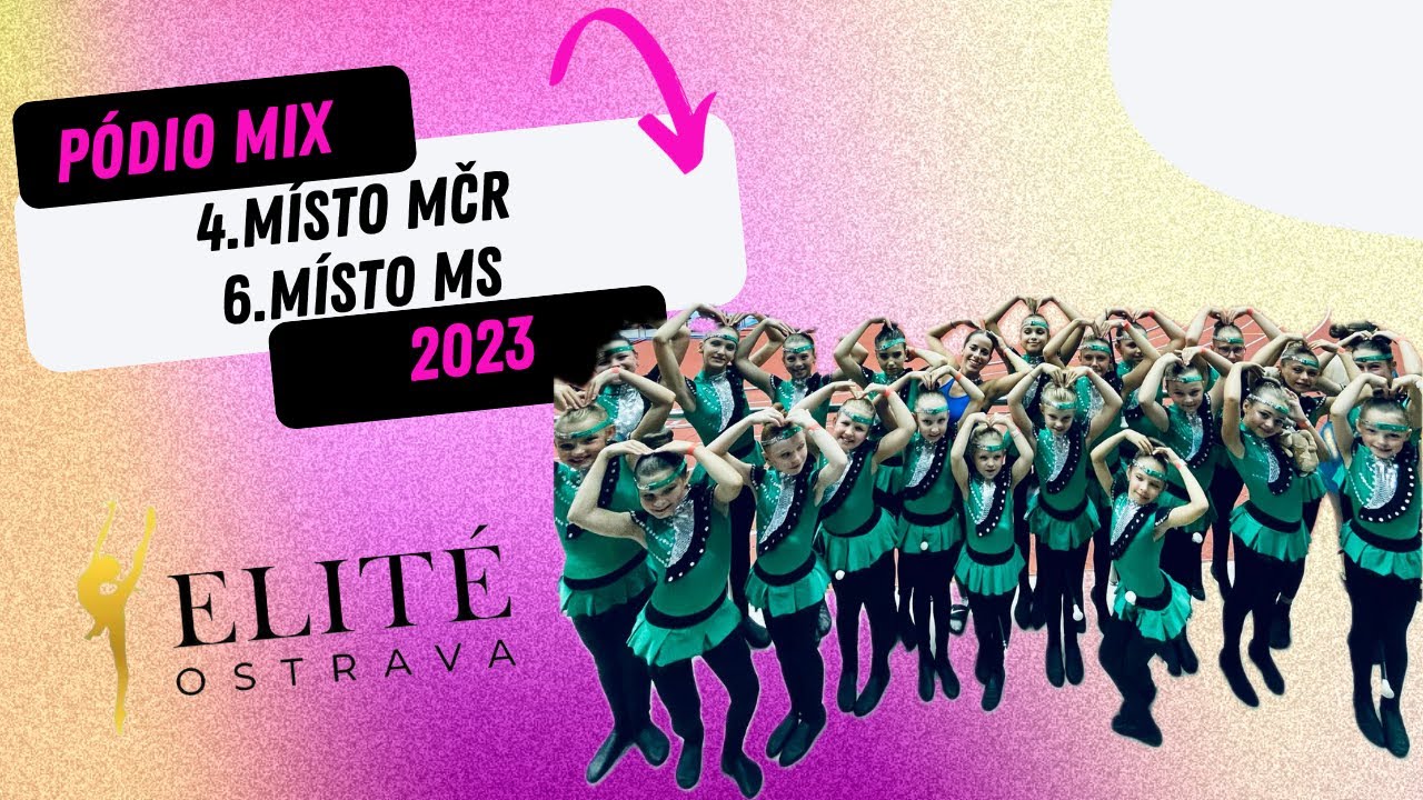 ELITÉ OSTRAVA - Pódio mix kadet 2023