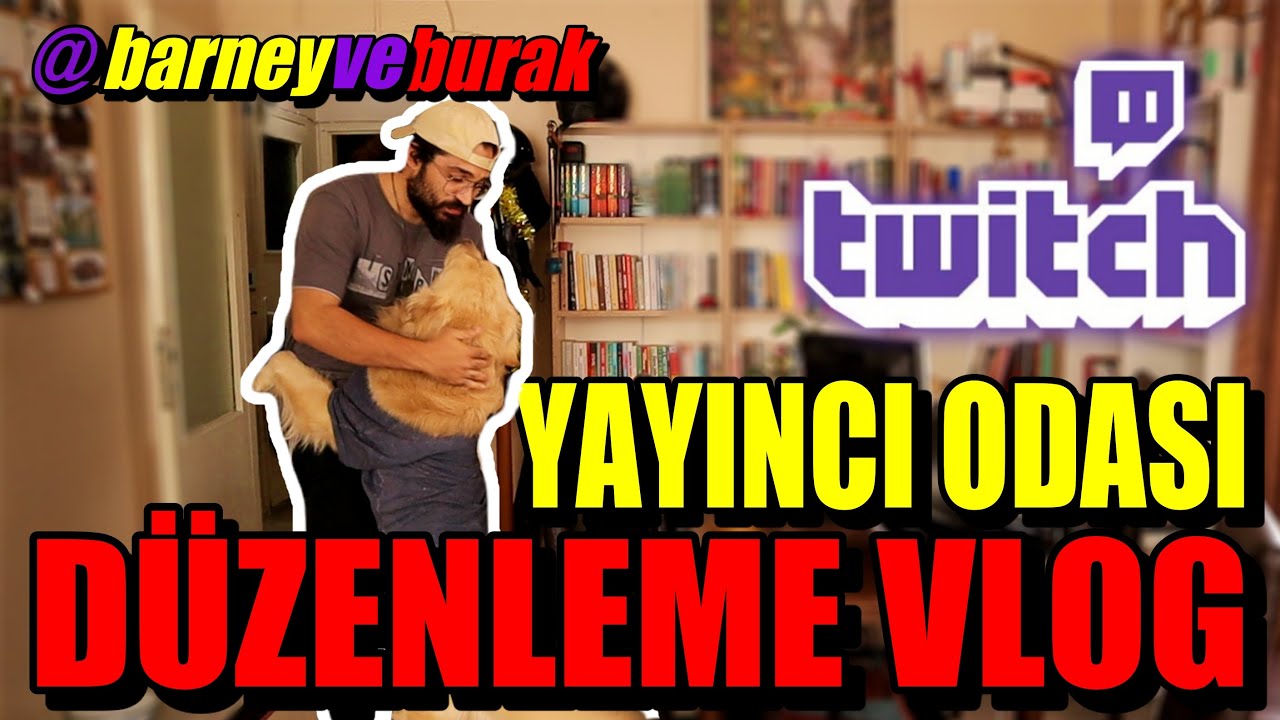 TWİTCH YAYINCI ODASI VLOG - Yayın odam , Ekipmanlarım ve Ev Düzenleme
