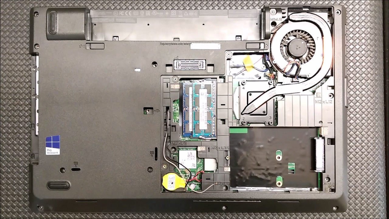Lenovo ThinkPad L540 disassembly [no audio].