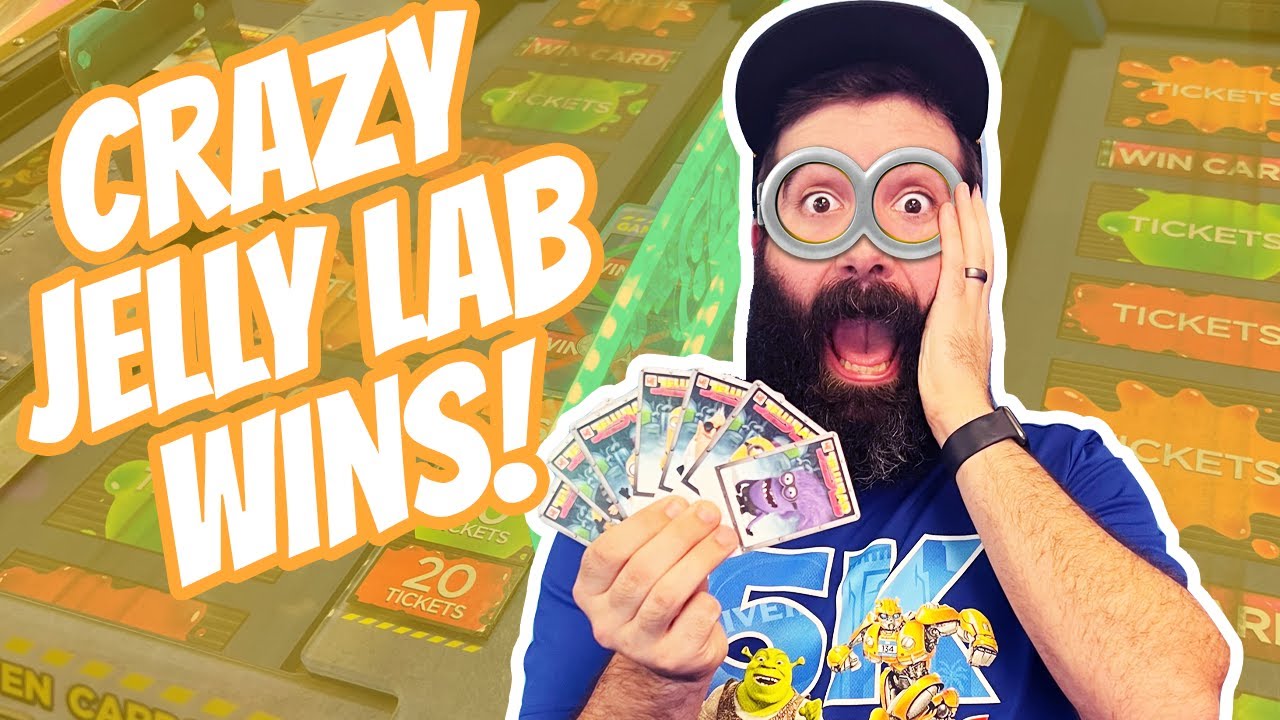 We Can't Stop Winning This Jelly Lab Minions Arcade Game!