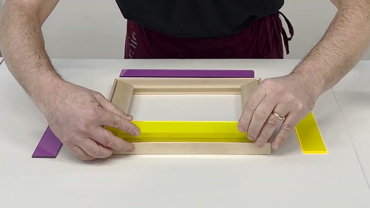 Assemblaggio Collezione Plexi | Salvadori Cornici