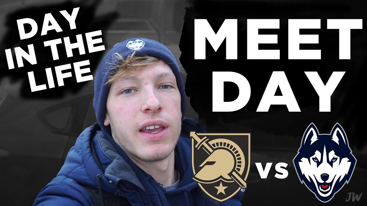 D1 SWIMMING MEET DAY | UCONN vs ARMY