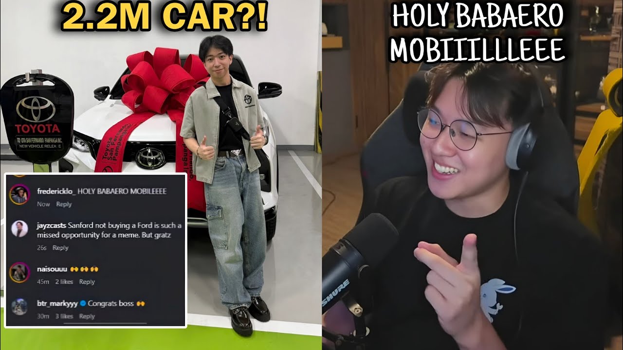 Mirko's reaction to Sanford's NEW CAR...😱😱😱