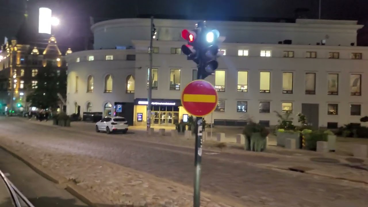Helsingin raitiolinja 6 Eiranranta-Arabia-Eiranranta. Helsinki tramline 6. @hslhrt @kaupunkiliikenne