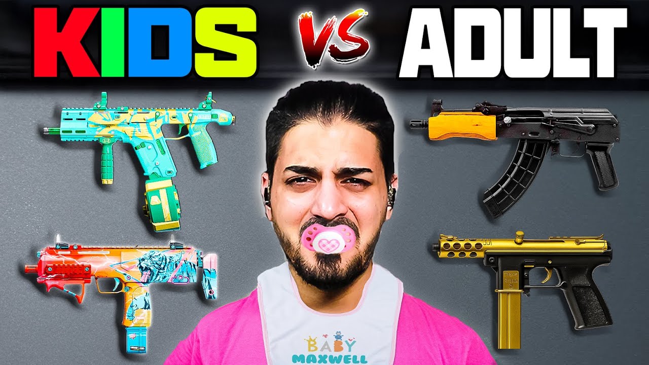 I Let KIDS Vs. PARENTS Build my Loadout in Rebirth Island ..