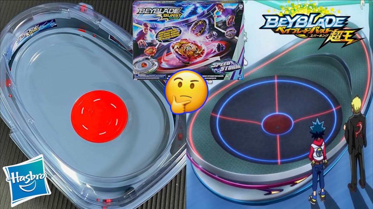 【彼得豬 PeterPig 】 戰鬥陀螺 爆烈世代 超王 Hasbro『終極暴風競技場』 開箱與實測 ベイブレードバースト Beyblade Burst Speedstorm 孩之寶