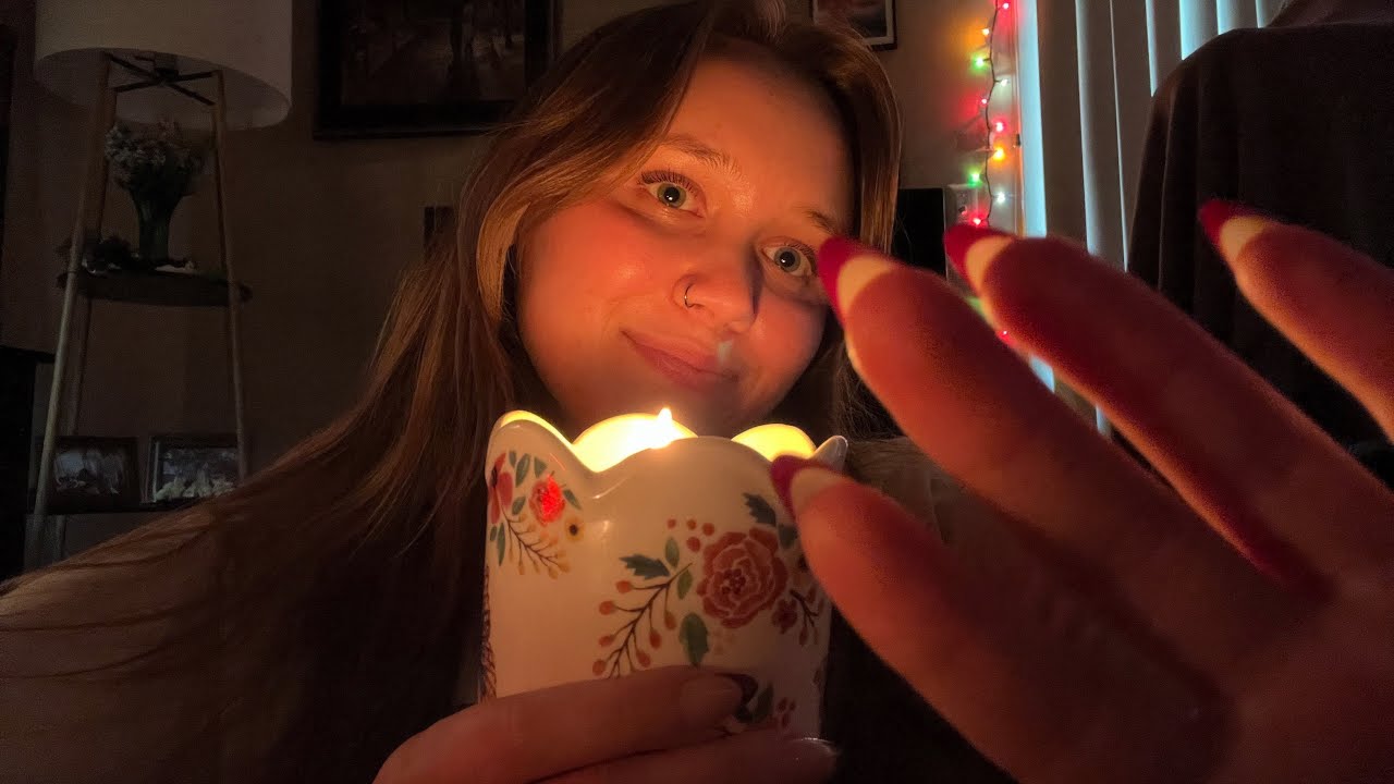asmr | candlelight hand movements 🕯️❤️&zwj;🔥