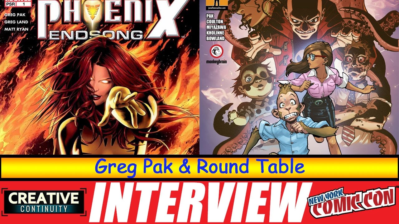 X-Men: Greg Pak with Starz Gregg Chillin and Laura Haddock - S1E33 Creative Continuity