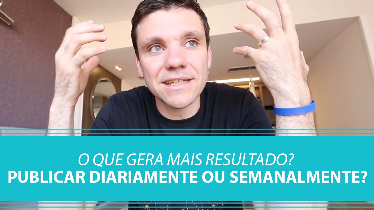 O que Gera mais Resultado? Publicar Diariamente ou Semanalmente? | Erico Rocha | Parte 59 de 365