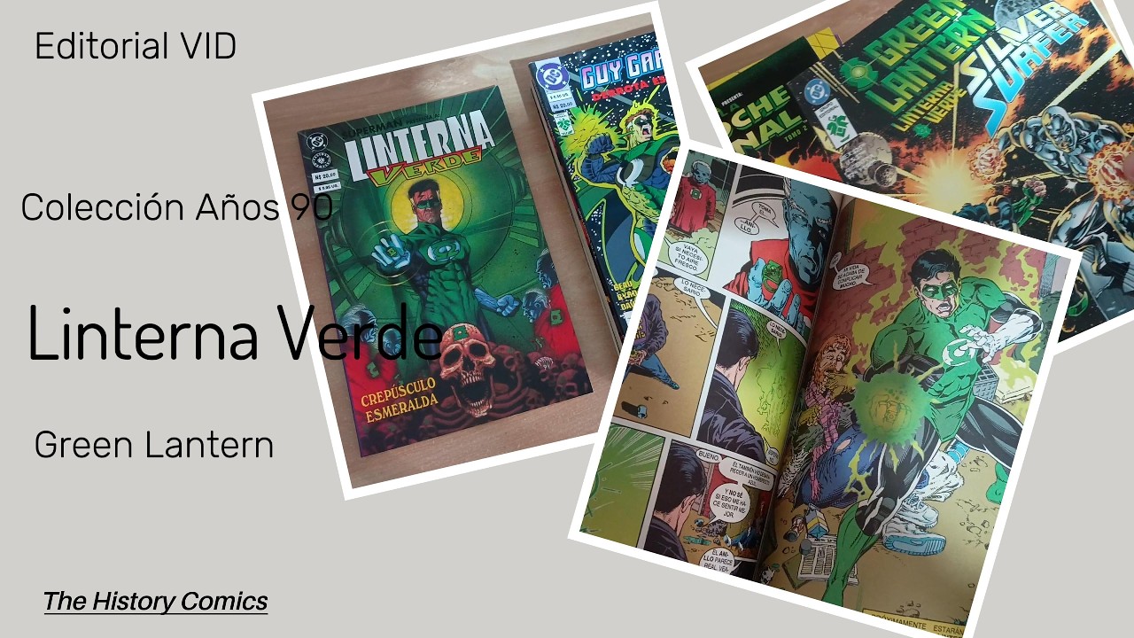 Semicolección de Linterna Verde -Green Lantern Editorial VID años 90 #GreenLantern #VID #DC