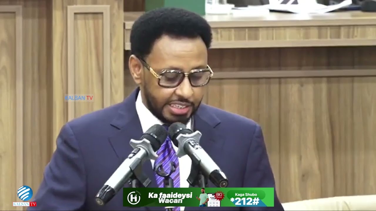 Deg Deg: Wasiirka Maaliyadda XFS oo Aqalka Sare horgeeyay sharciga iibka Qaranka