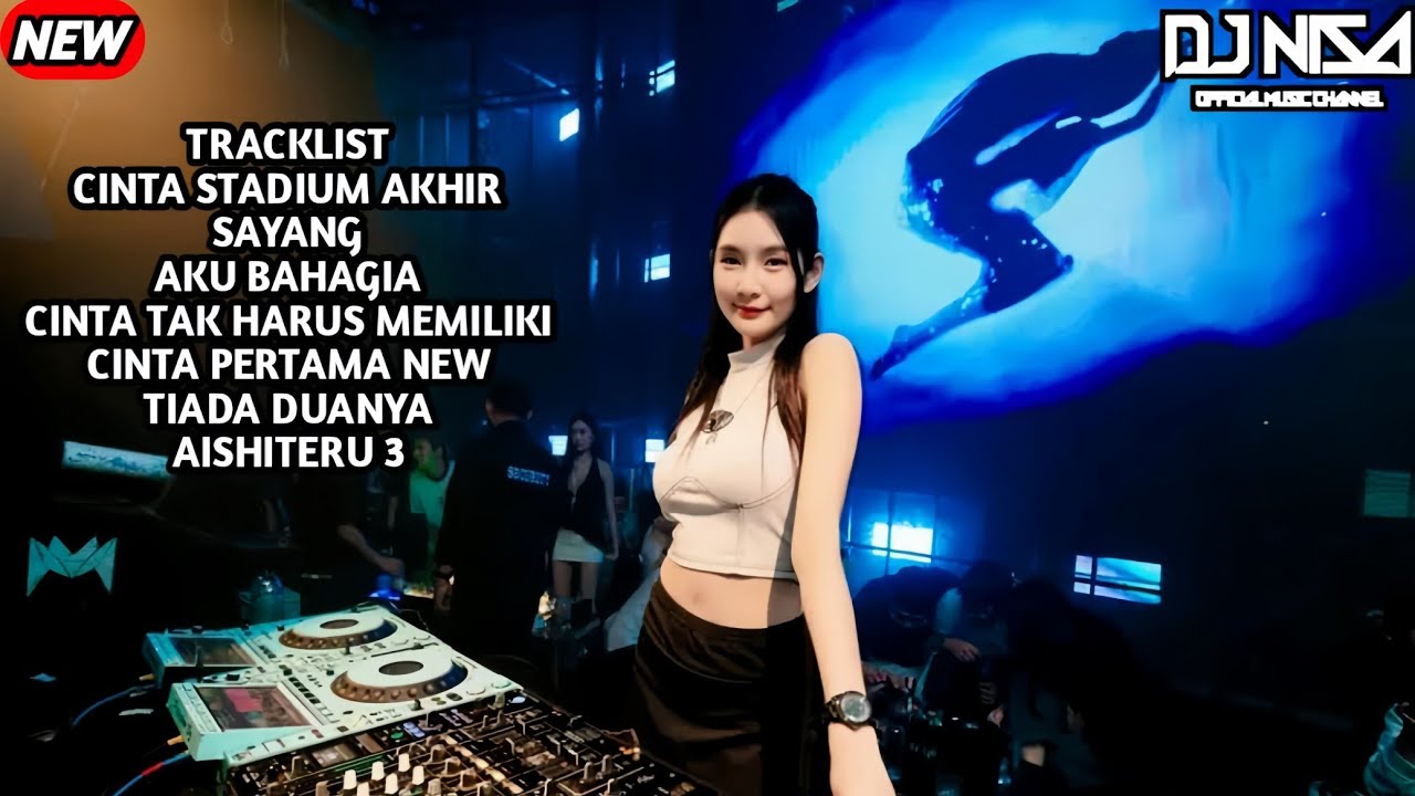DJ CINTA STADIUM AKHIR X CINTA PERTAMA BREAKBEAT FULL MELODY TERBARU 2026 ( DJ NISA ) 