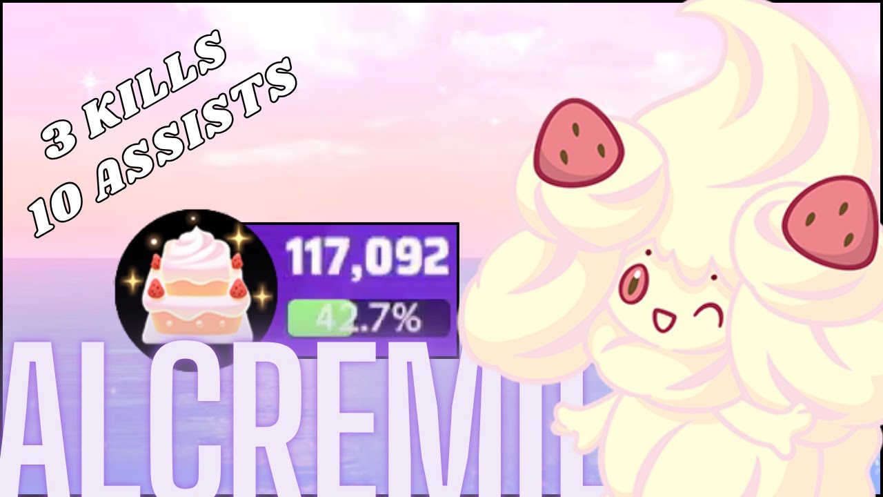 Alcremie is STILL Very Strong AFTER Nerfs. BEST Recover Scent BUILD| Pokémon Unite