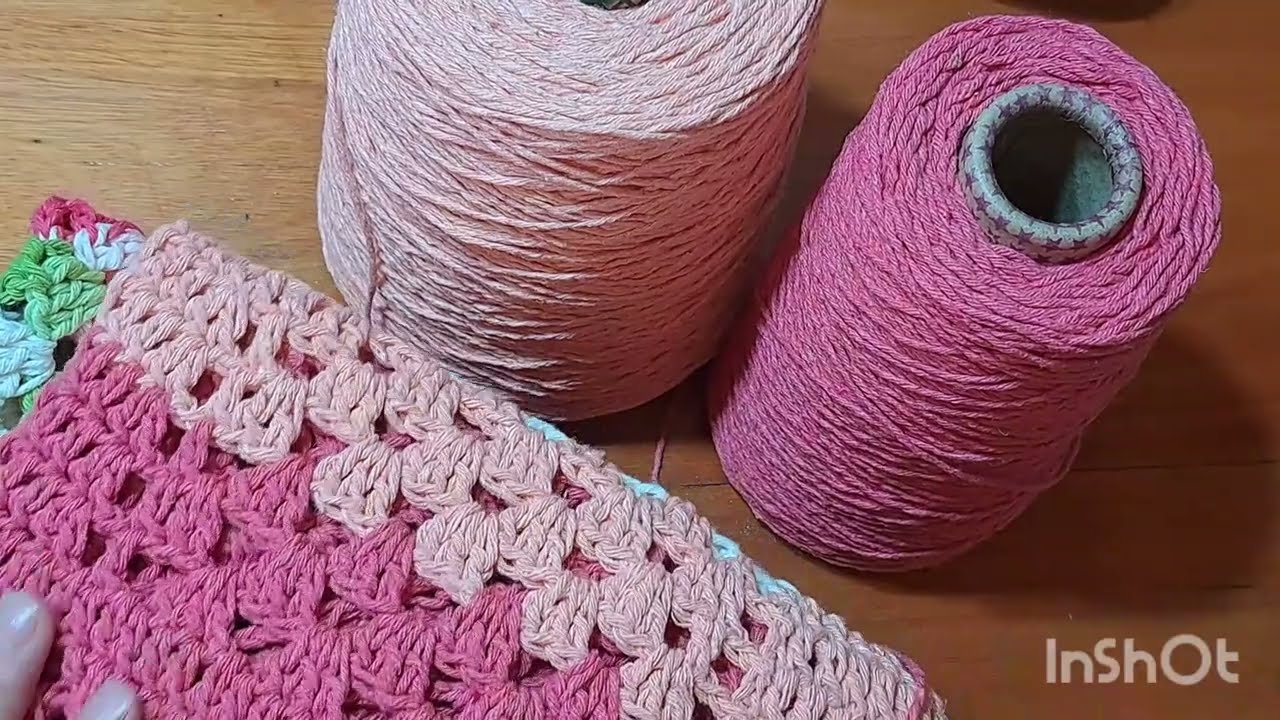 Fiz um lindo jogo de banheiro modelo coração #crochet #satisfying @crochedagihoficial 