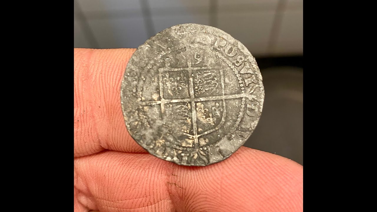 Tesoro Cutlass On The River In Heavy Iron Finds Hammered Coin