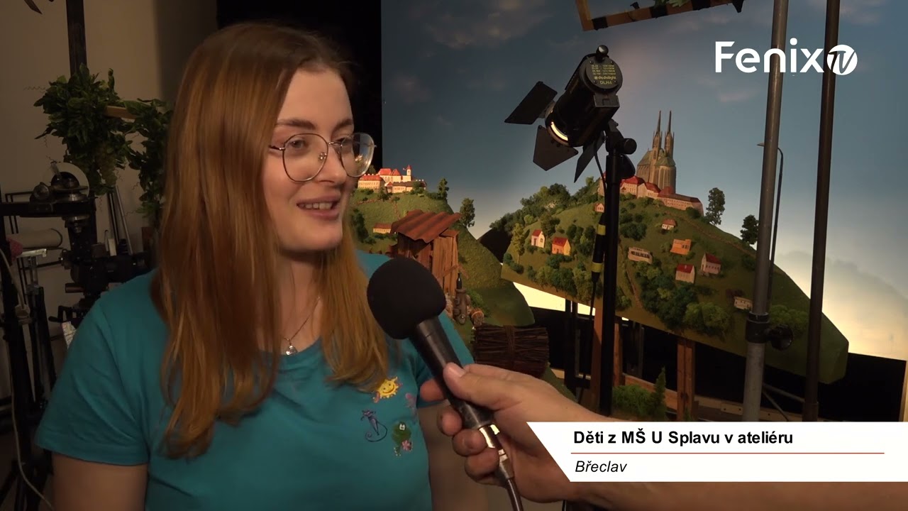 Břeclav: Děti z MŠ U Splavu v ateliéru Cyrila Podolského 23.112022