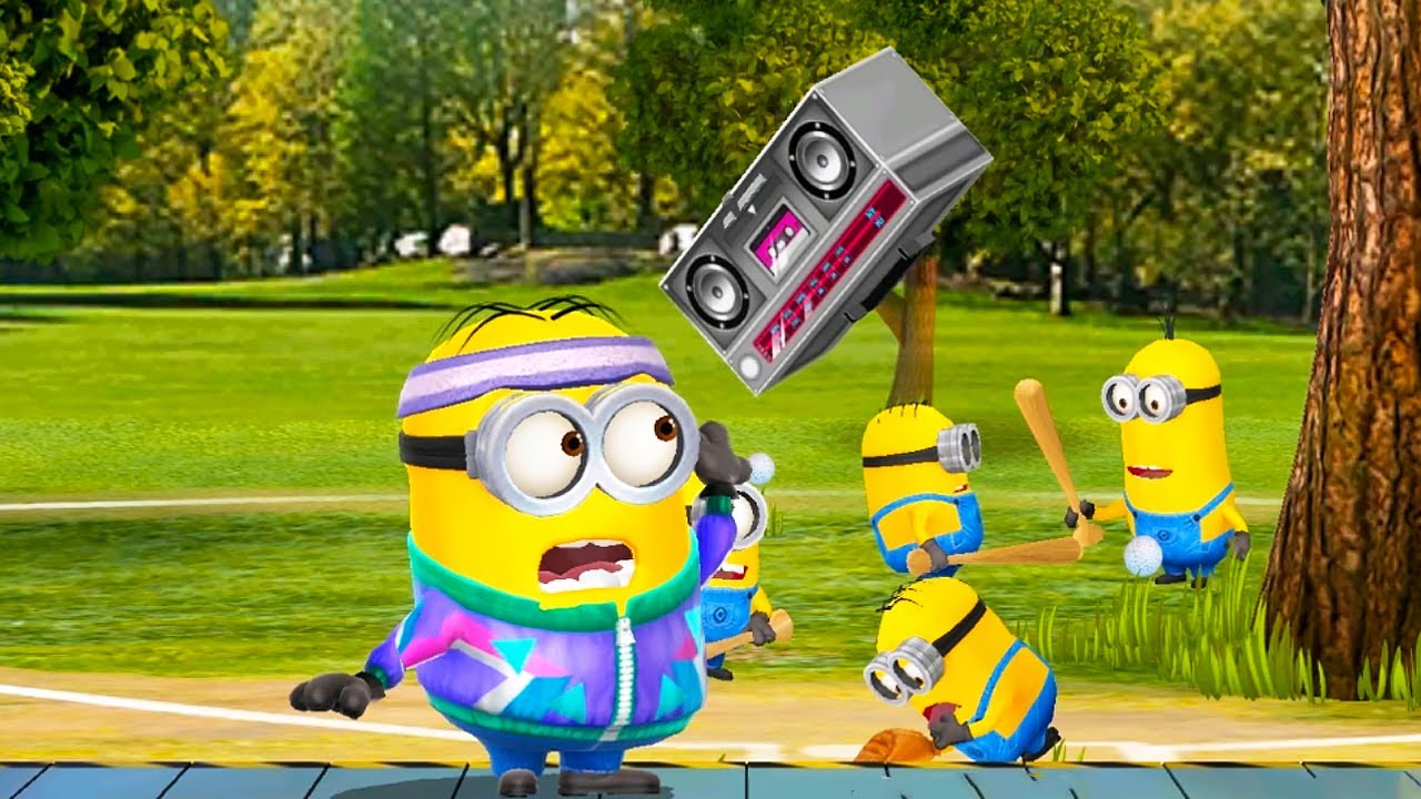 Stereo Minion Visits USA USA Special mission ! Mall map in Minion rush game