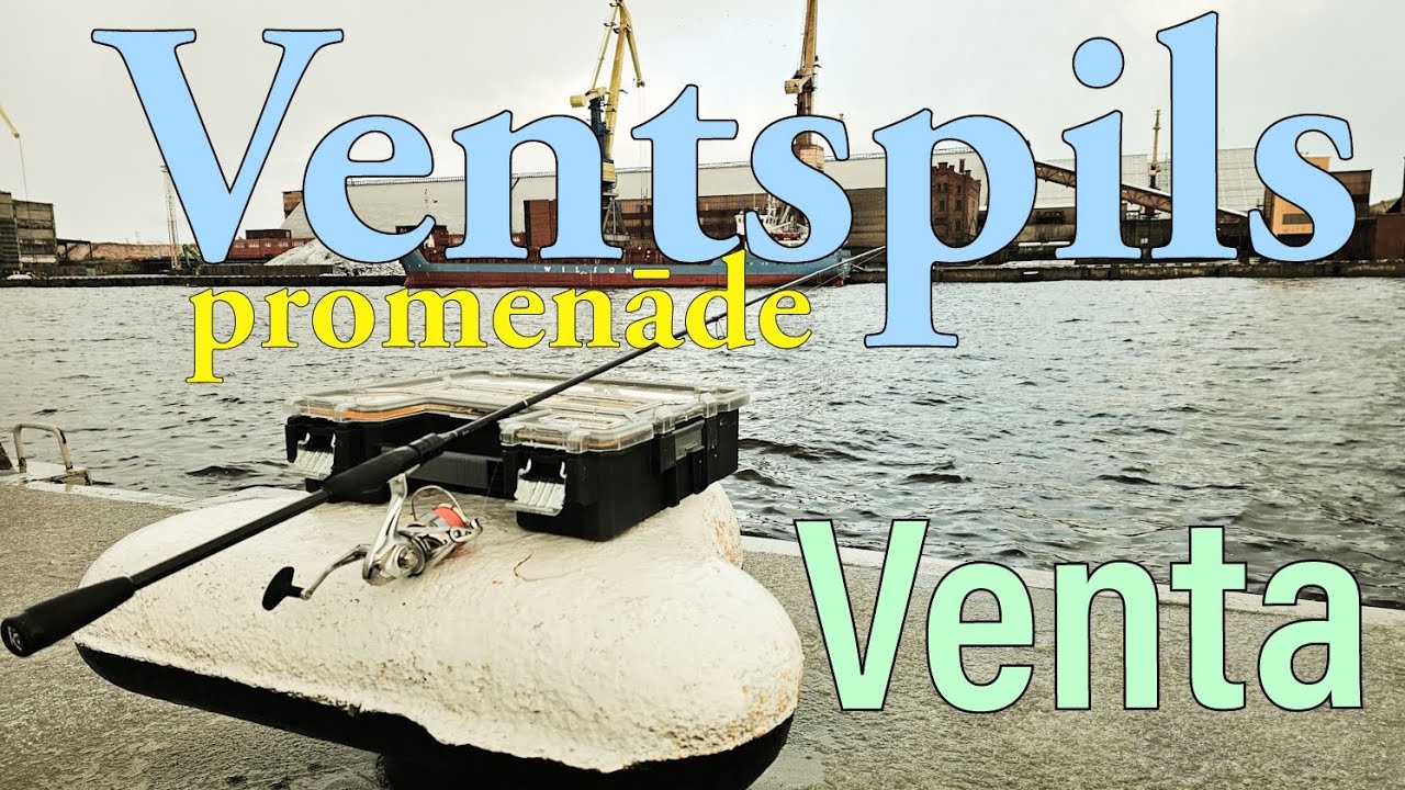 Ventspils promenāde, Venta. 