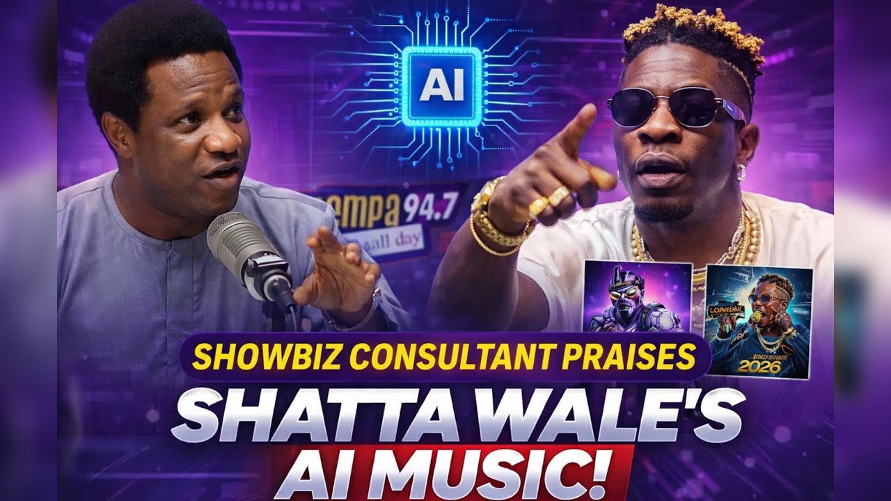 “This Is Why Shatta Wale’s ‘2026’ & ‘Lonely Victory’ Sound Different – AI Revealed!”