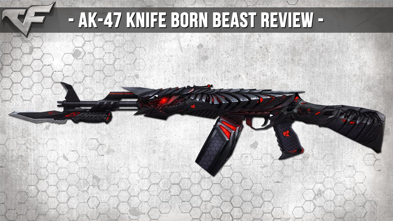 CrossFire NA 2.0 : AK-47 KNIFE OBSIDIAN BEAST (BORN BEAST) (VIP) Review