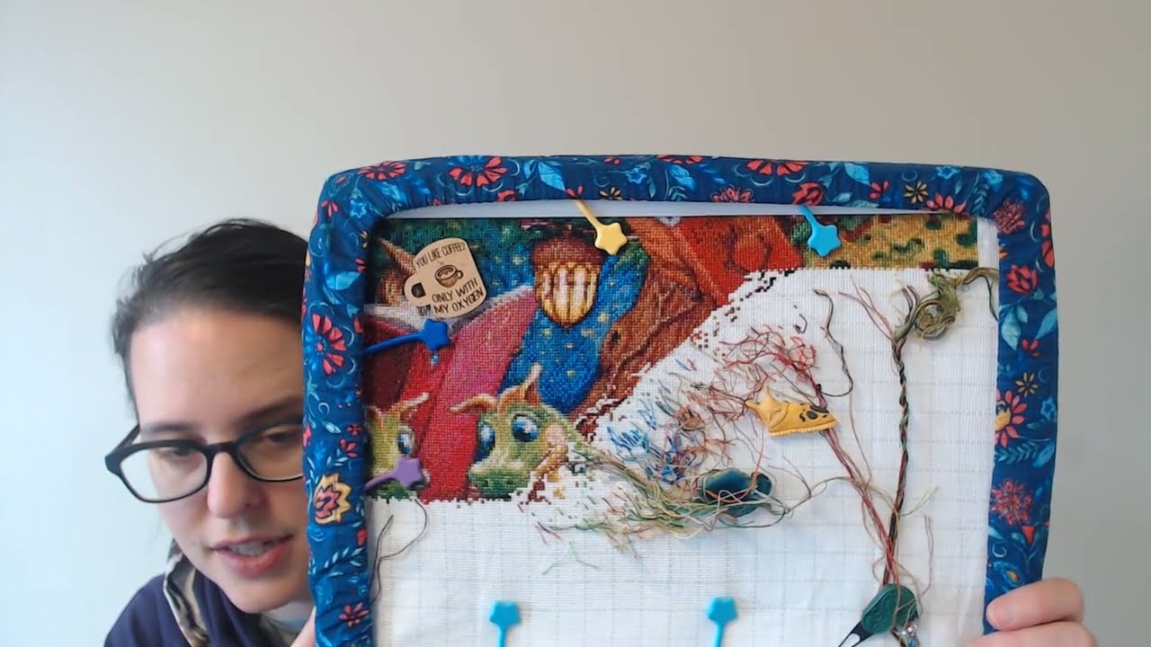 Flosstube #1 and my first WIP parade!