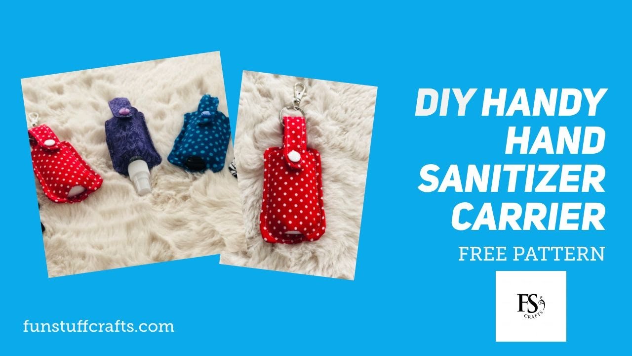 DIY Handy Hand Sanitizer Carrier