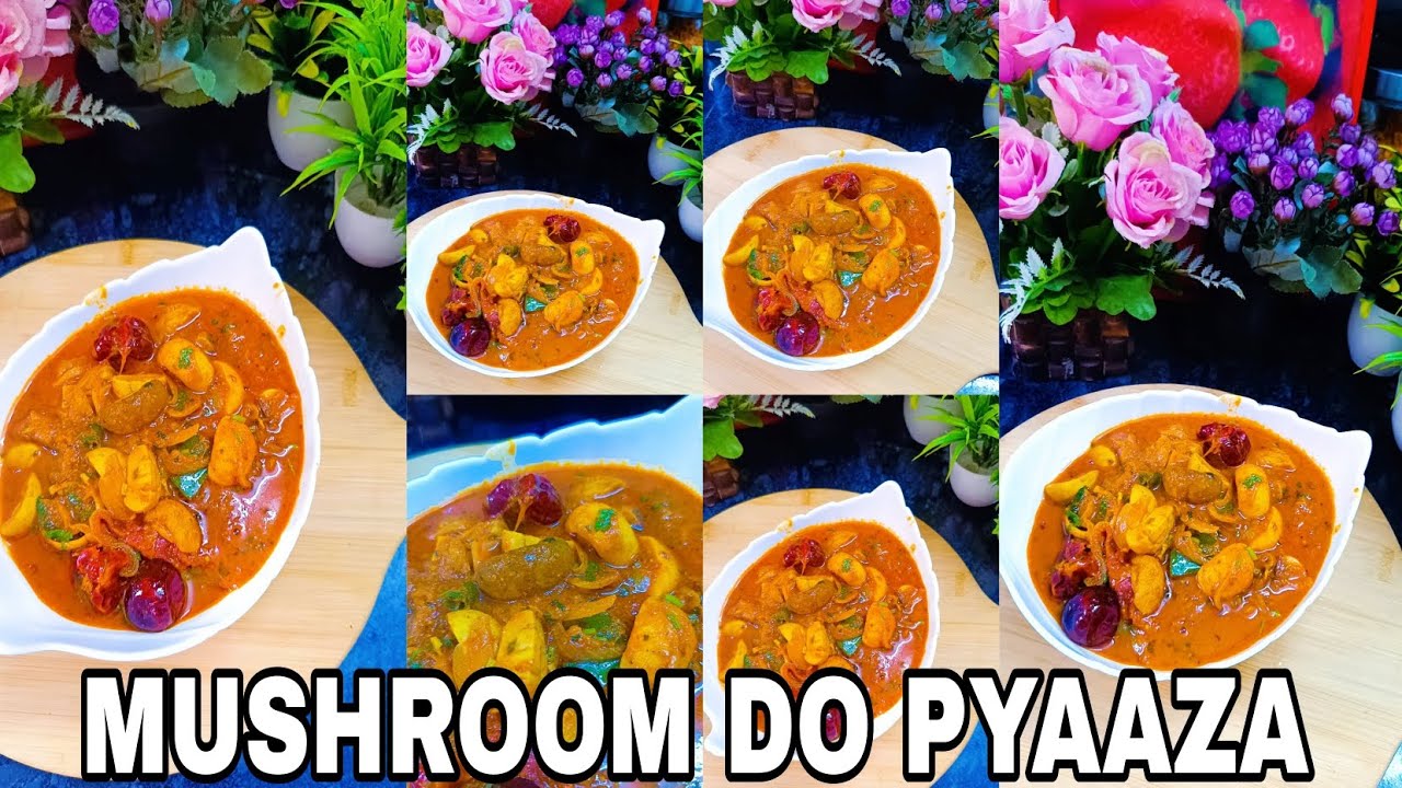 MUSHROOM DO PYAAZA RECIPE..DHABA STYLE DO PYAAZA..|| SMITA KITCHEN CRAFT ||