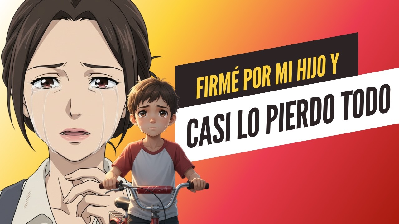 El regalo de mi hijo casi nos destruye la vida: me endeudé con la gente equivocada.
