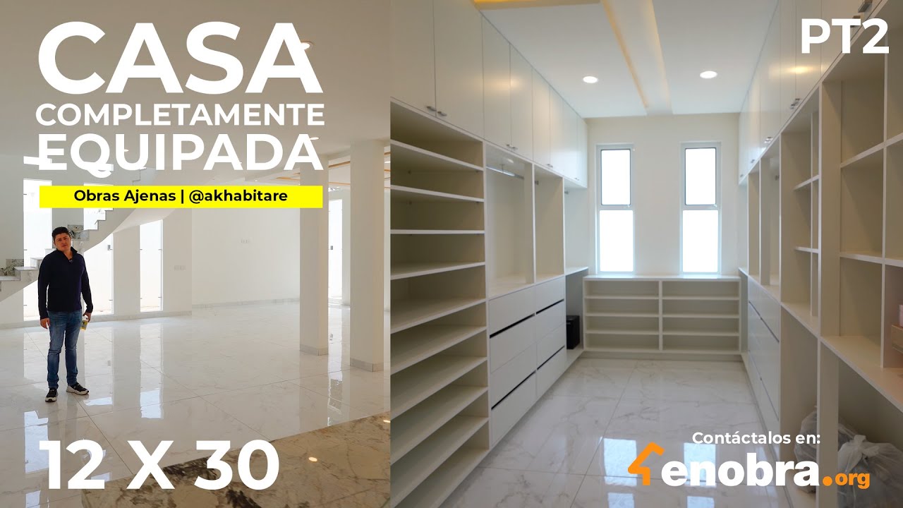 Una CASA COMPLETAMENTE EQUIPADA y LLENA DE LUZ | 600 m2 | 12 X 30 | @AK Habitaré ​| Parte 2