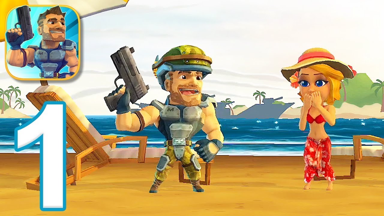 Major Mayhem 2 - Gameplay Walkthrough Part 1 (iOS, Android)