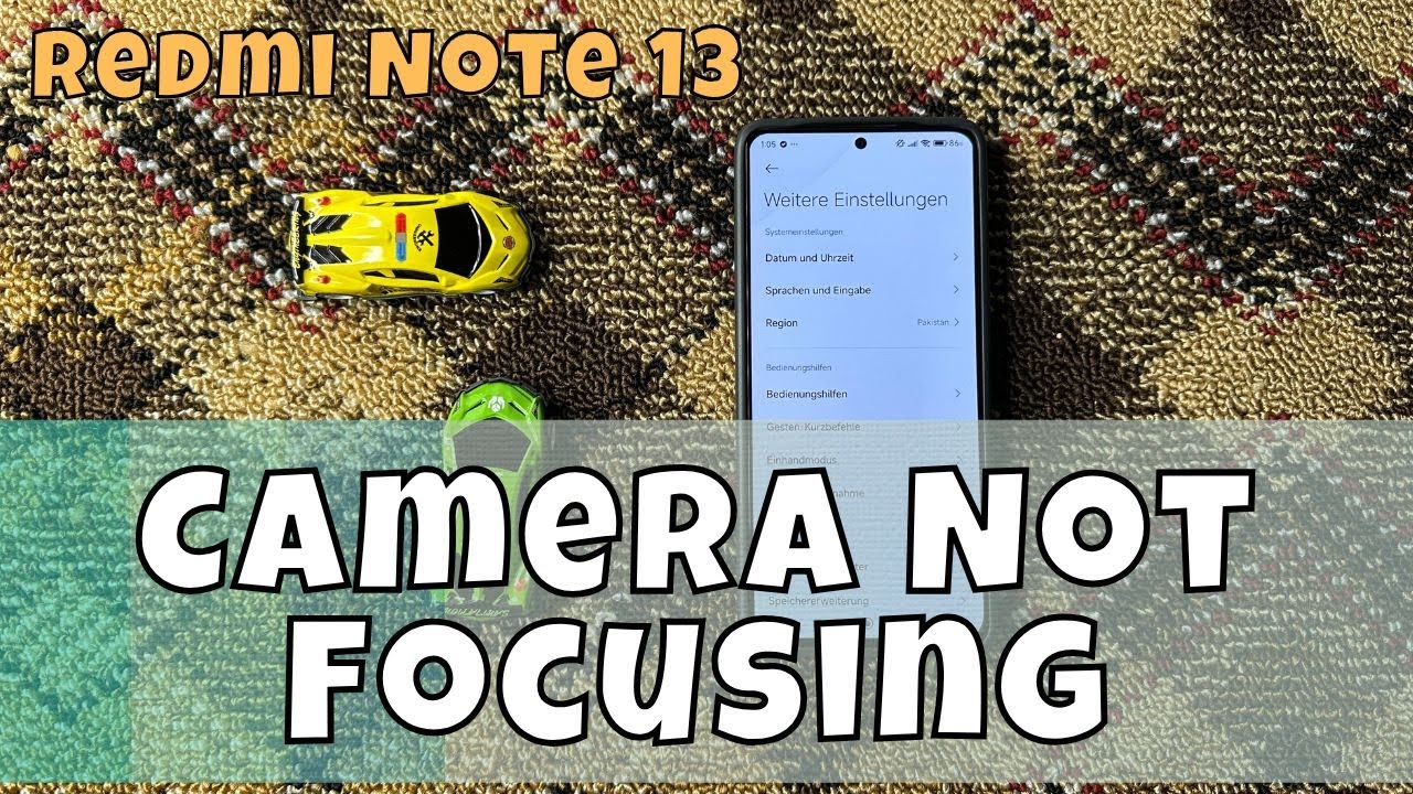 Как исправить ошибку &laquo;камера не фокусируется&raquo; на Redmi Note 13