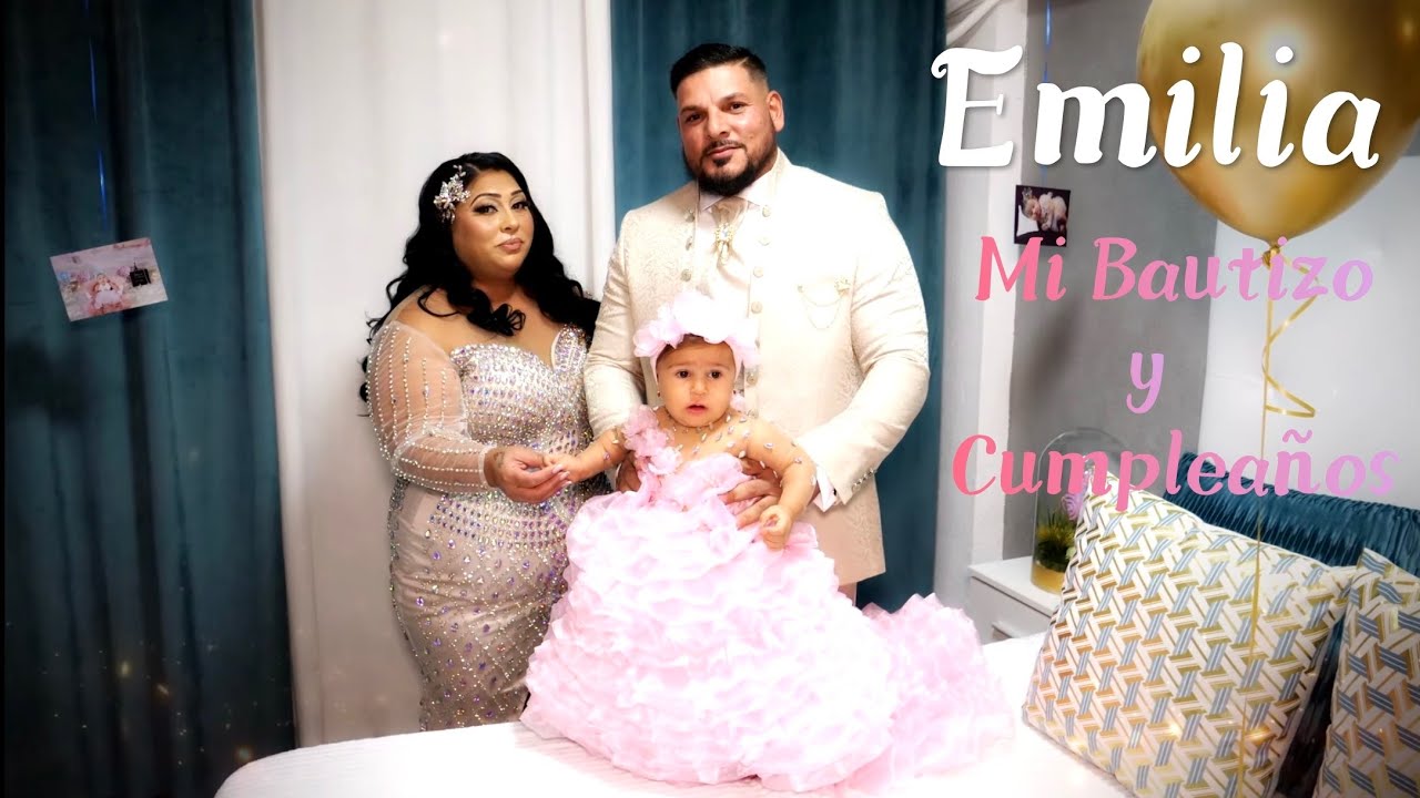 Cumpleaños y Bautizo de Emilia