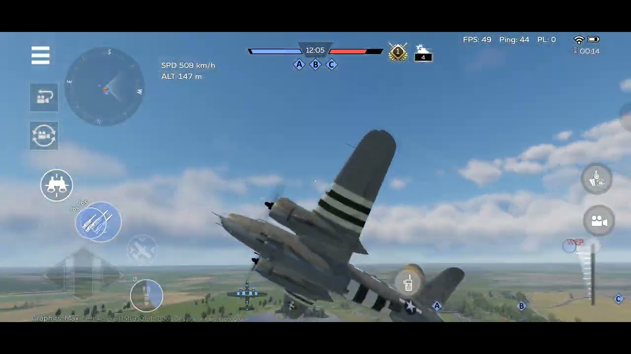 War Thunder Mobile Replay 