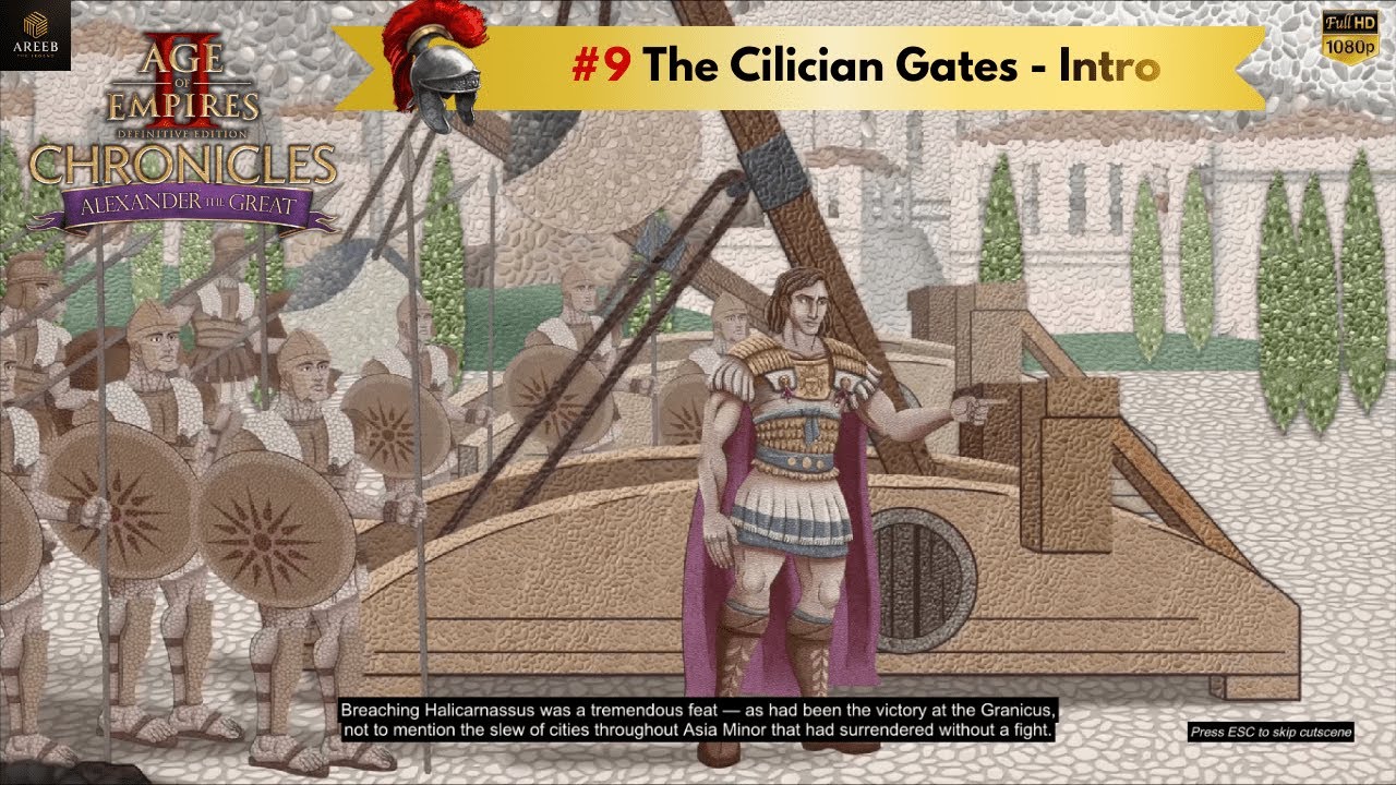 AoE2: DE - The Cilician Gates #9 - Alexander the Great Campaign (Intro)