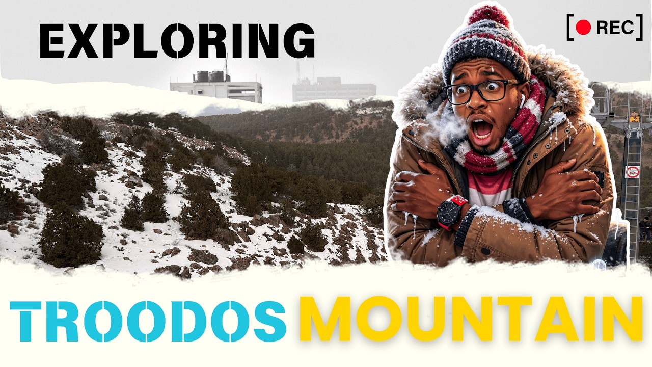 Exploring Troodos Mountain Cyprus. | From Sunny Beaches to Snowy Peaks in 90 Minutes! ❄️🏖️