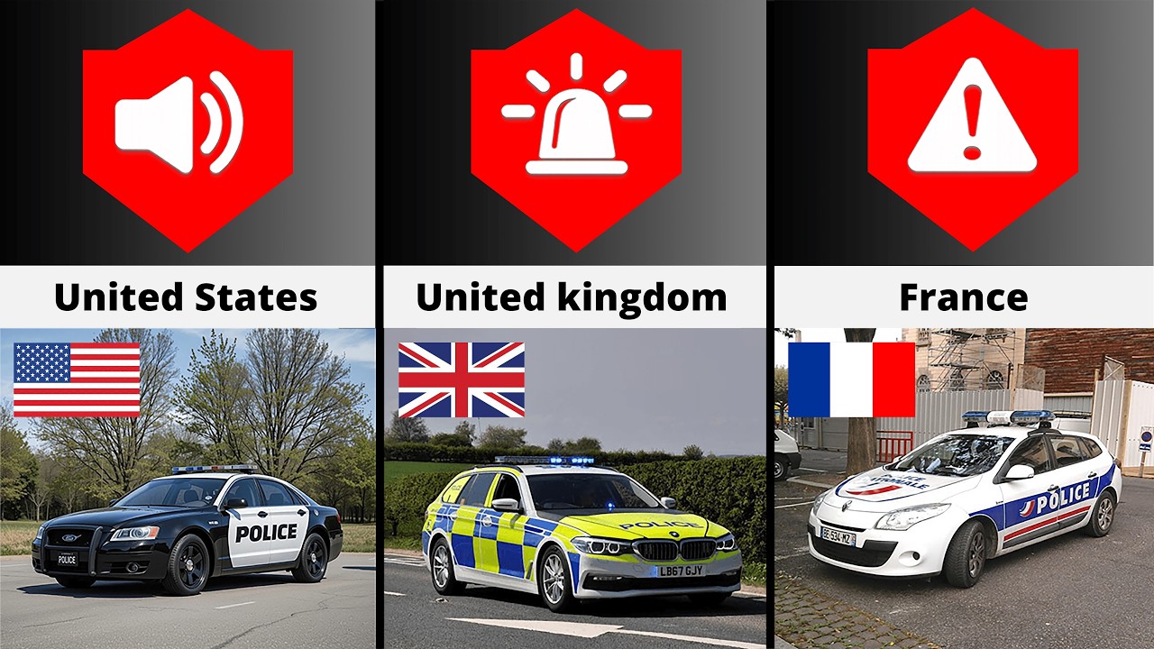 Police Sirens Around the World: Comparison