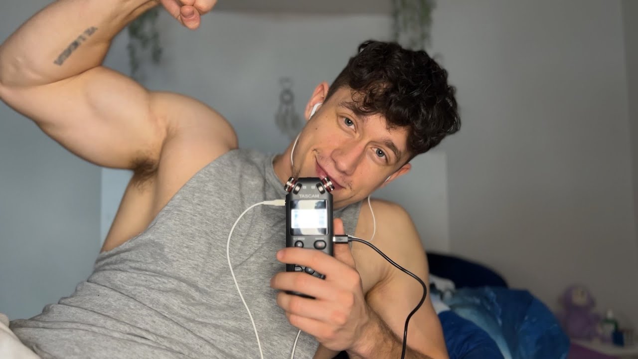 ASMR en español, Tracing triggers and male whispered ramble