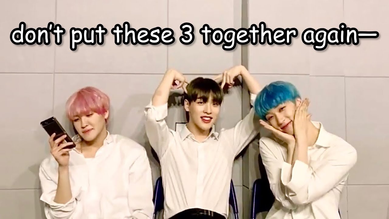 louis, mujin and arthur's chaotic vlive (spoiling their next comeback for 15 mins straight)
