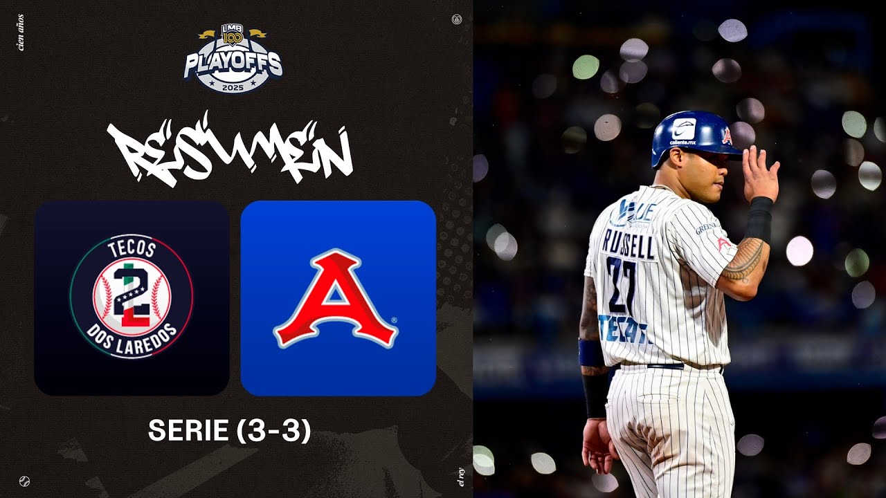 Los Acereros ⚙️ vencen a los Tecos 🦉 y empatan la serie (16/08/2025) | RESUMEN ⚾