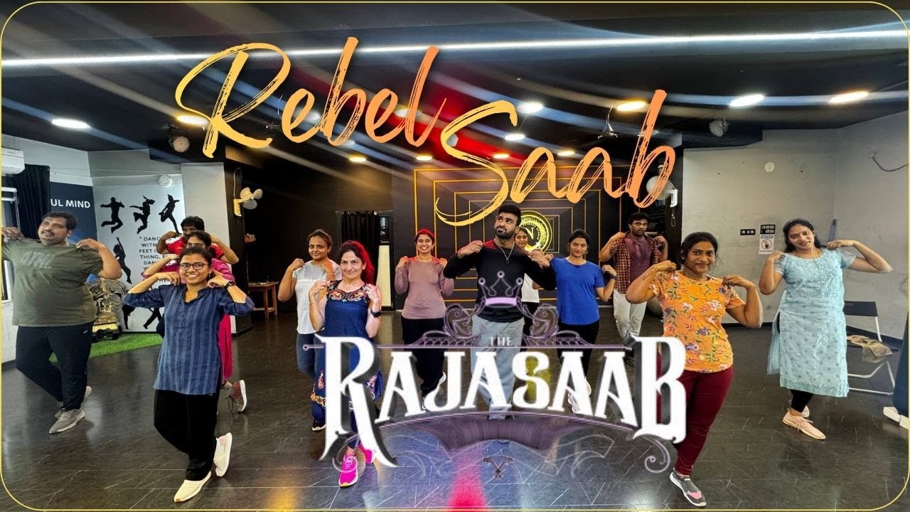 Rebel Saab | The Raja Saab | Prabhas | Maruthi | Thaman S | N Dance and Fitness Studio