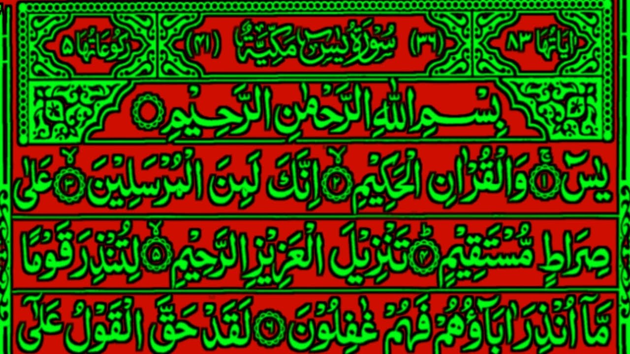 Surah Yasin (Yaseen)🌷] Ep-77 ] Beautiful Qur'an recitation ] Yaseen Surah ] Yaseen Sharif ] Yaseen