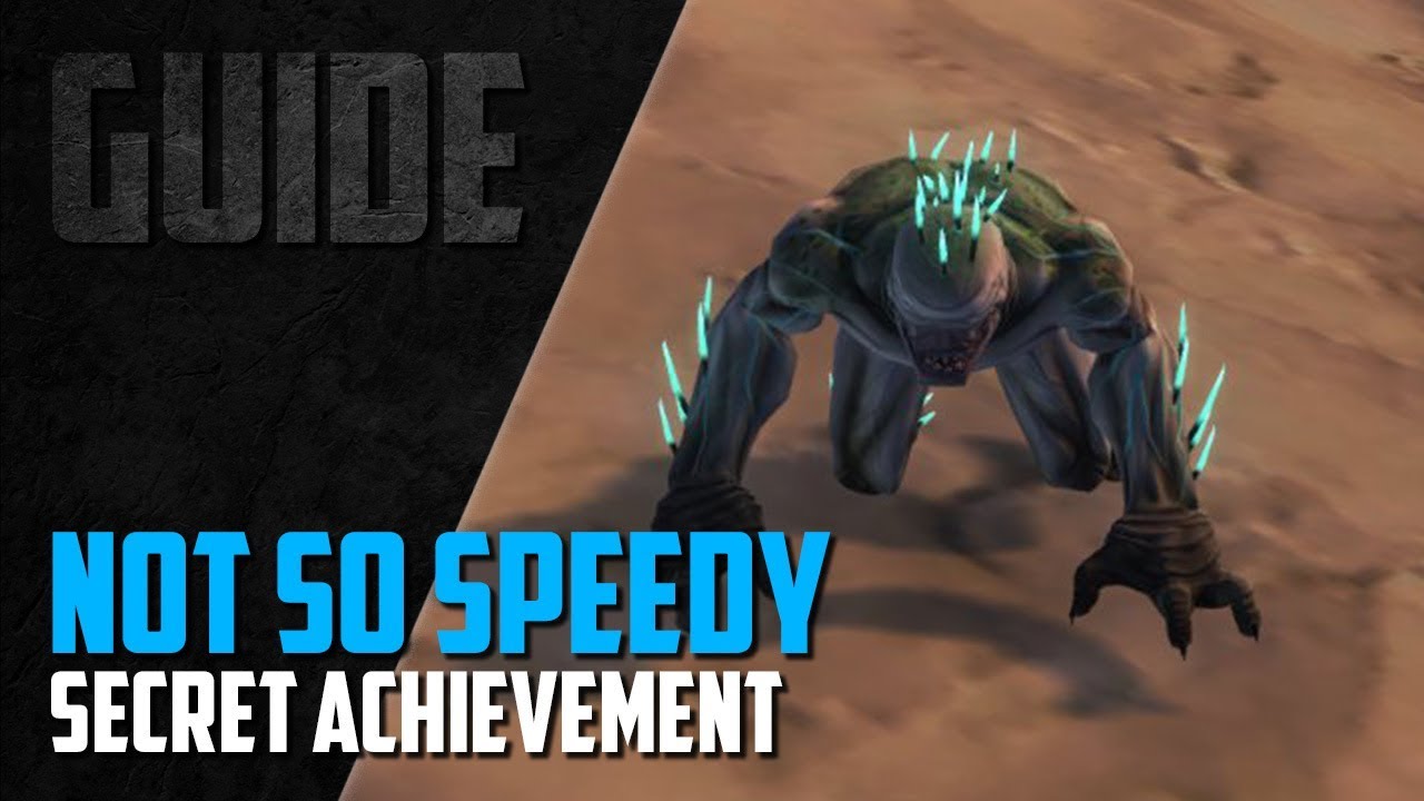 SWTOR Rishi Stronghold Secret Achievement - NOT SO SPEEDY