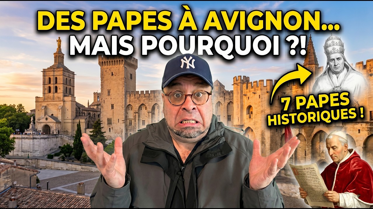 Nous avons retrouvé les Papes à Avignon ! En bonus, visite de Baux-en-Provence et du pont du Gard.