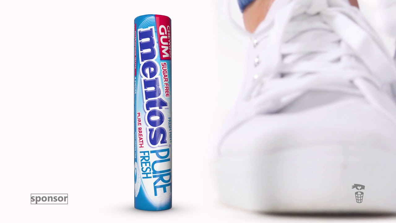 Mentos Kauwgom Pure Fresh Billboard - Murekla
